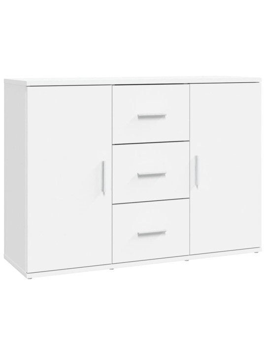 Kumode, balta, 91x29,5x65 cm, inženierijas koks