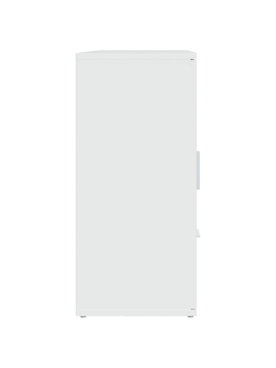 Kumode, balta, 91x29,5x65 cm, inženierijas koks