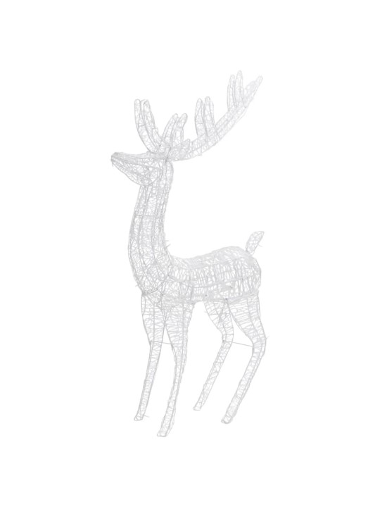 Ziemeļbriežu dekorācijas, 3 gab., 250 LED, 180 cm, akrils, XXL
