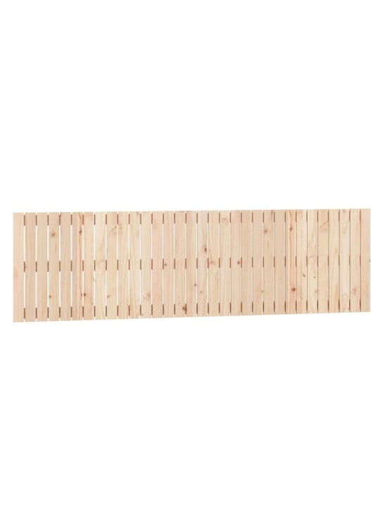 Sienas galvgalis, 204x3x60 cm, priedes masīvkoks
