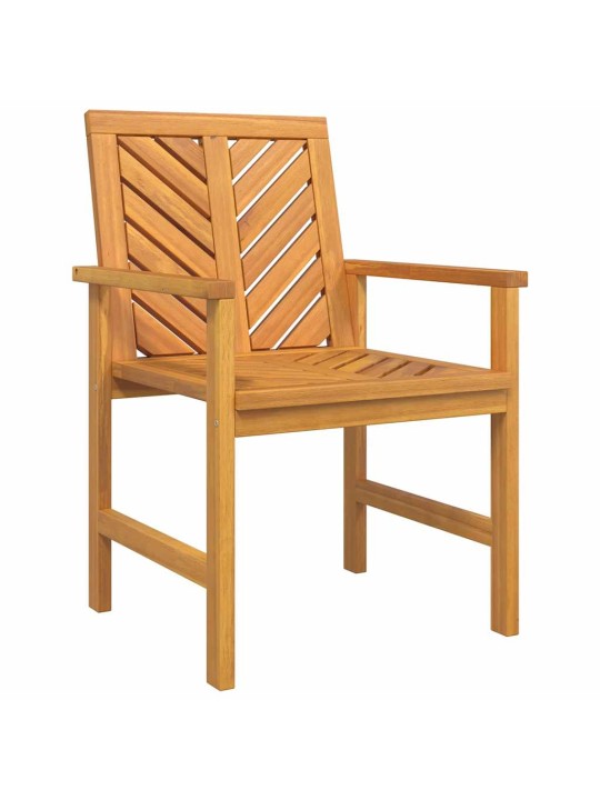 Dārza ēdamgalds 4 pcs brūna 150 x 90 x 74 cm akācijas masīvkoks