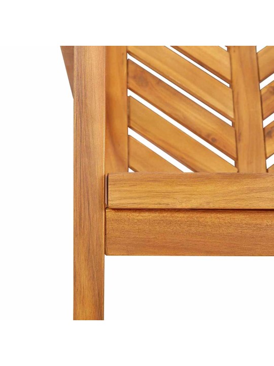 Dārza ēdamkrēsli 8 pcs brūna 59 x 62.5 x 89 cm
