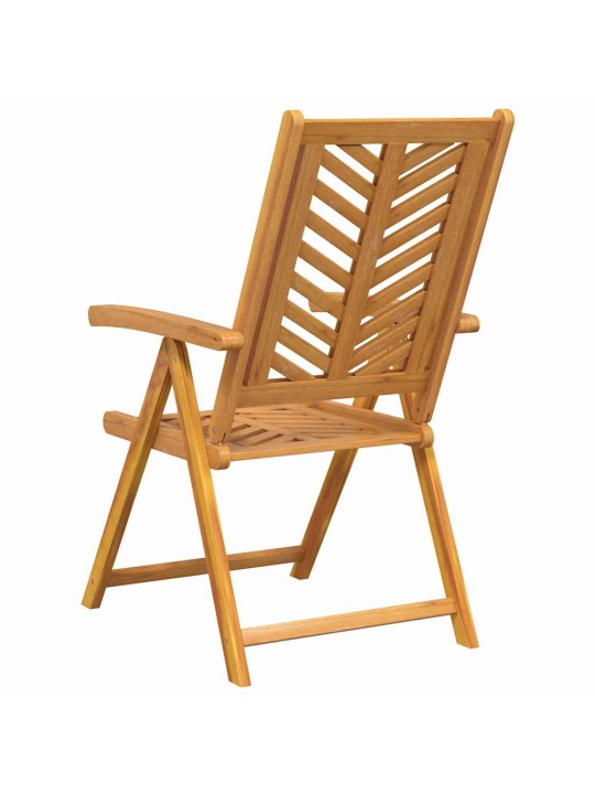 Noliemtais krēsls 4 pcs brūna 57 x 71 x 90cm koka