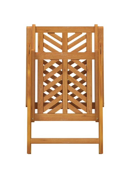 Noliemtais krēsls 4 pcs brūna 57 x 71 x 90cm koka