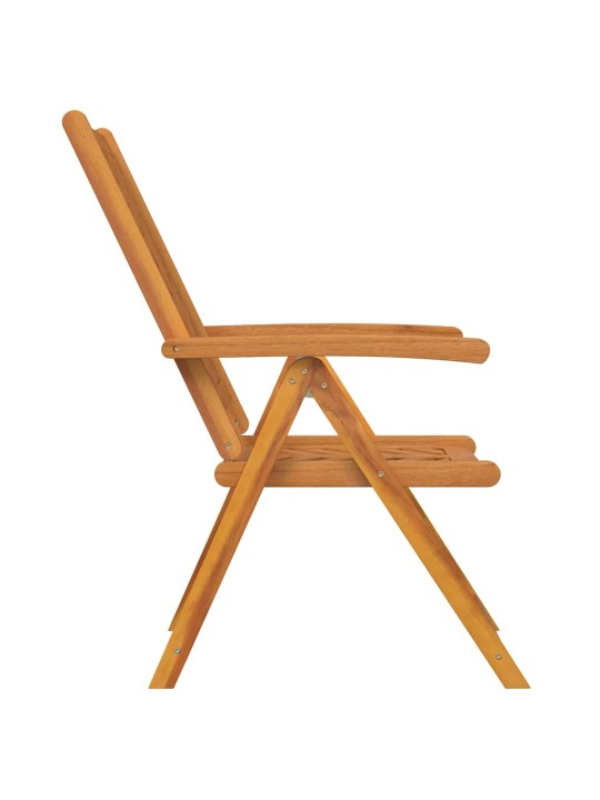 Noliemtais krēsls 4 pcs brūna 57 x 71 x 90cm koka