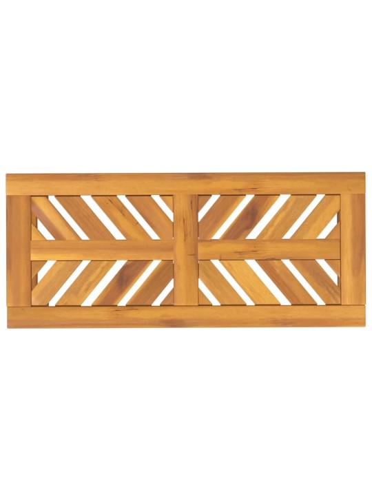 Dārza sols, 80 cm, akācijas masīvkoks