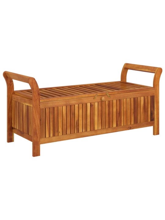 Sols ar glabāšanas nodalījumu, 126 cm, akācijas masīvkoks