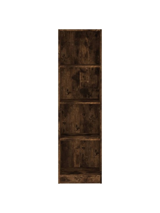 4-līmeņu grāmatplaukts, ozola, 40x24x143 cm, inženierijas koks