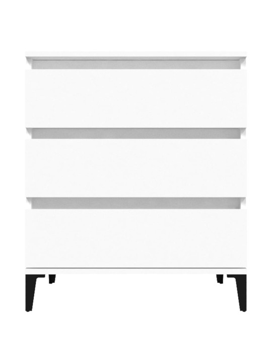 Kumode, balta, 60x35x70 cm, inženierijas koks