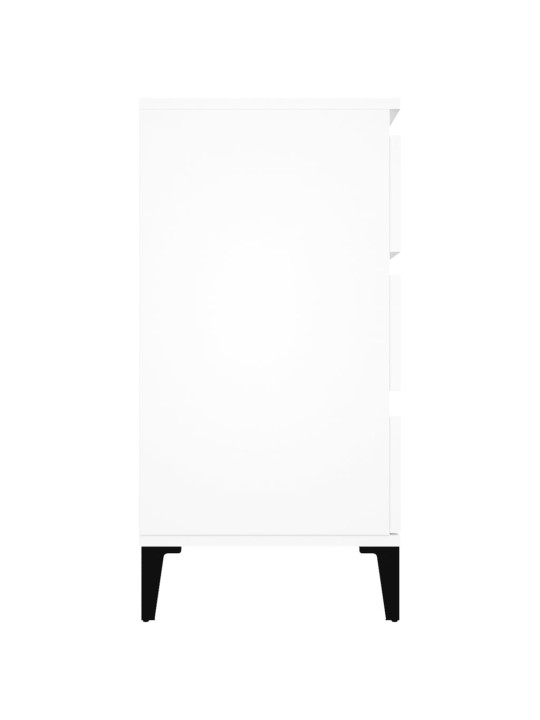 Kumode, balta, 60x35x70 cm, inženierijas koks
