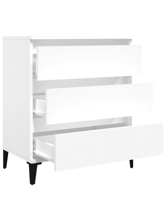 Kumode, balta, 60x35x70 cm, inženierijas koks