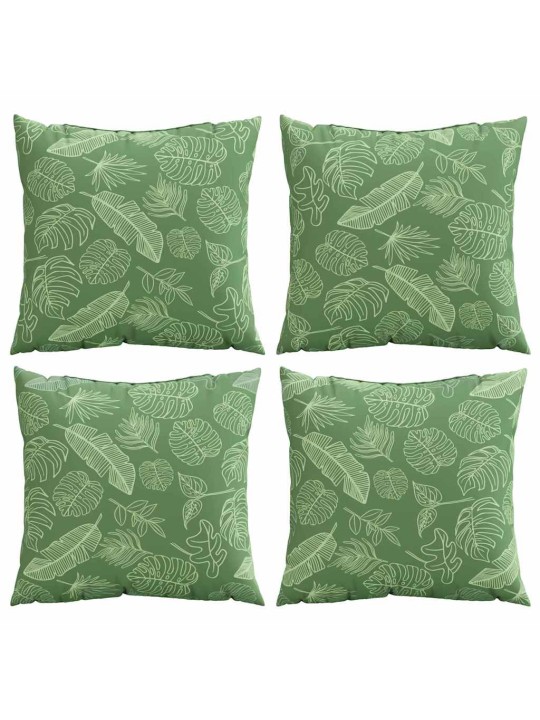 Izmetamie spilveni 4 pcs daudzkrāsains 40 x 40 cm audums