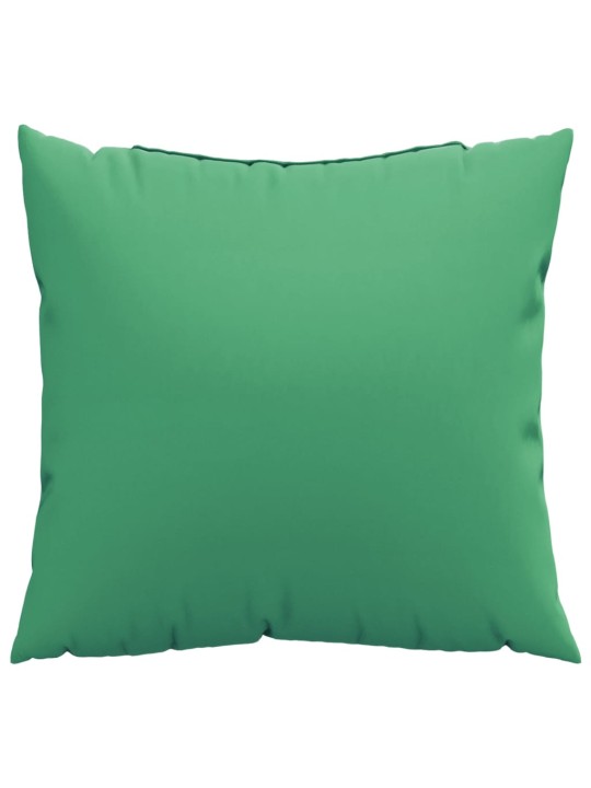 Dīvāna spilveni, 4 gab., 50x50 cm, zaļš audums