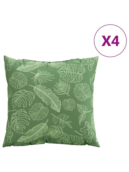 Izmetamie spilveni 4 pcs daudzkrāsains 60 x 60 cm audums