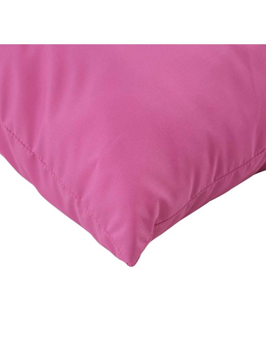 Izmetamie spilveni 4 pcs rozā 60 x 60 cm audums