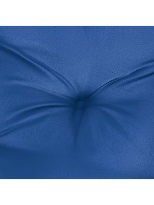 Palešu spilvens, 58x58x10 cm, audums, zils