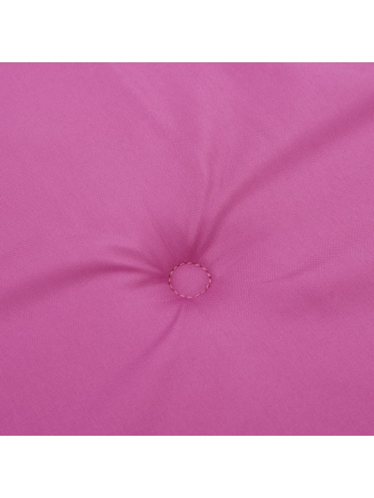 Dārza sola matracis, 150x50x4 cm, audums, rozā