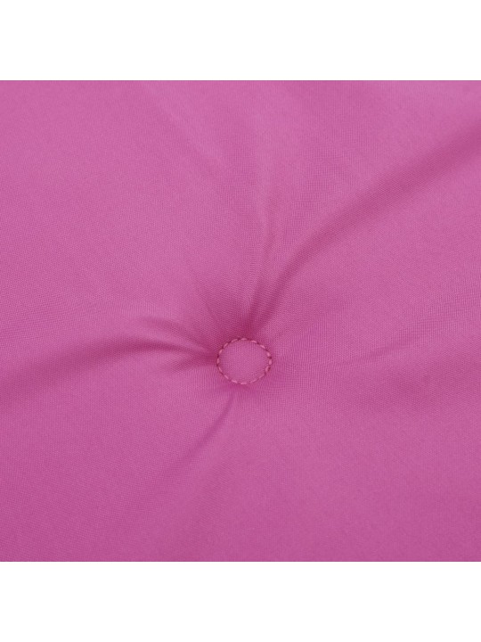 Dārza sola matracis, 200x50x4 cm, audums, rozā