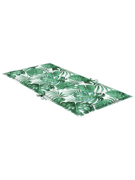 Krēslu spilveni cits 6 pcs lapu raksts 100 x 50 x 3 cm