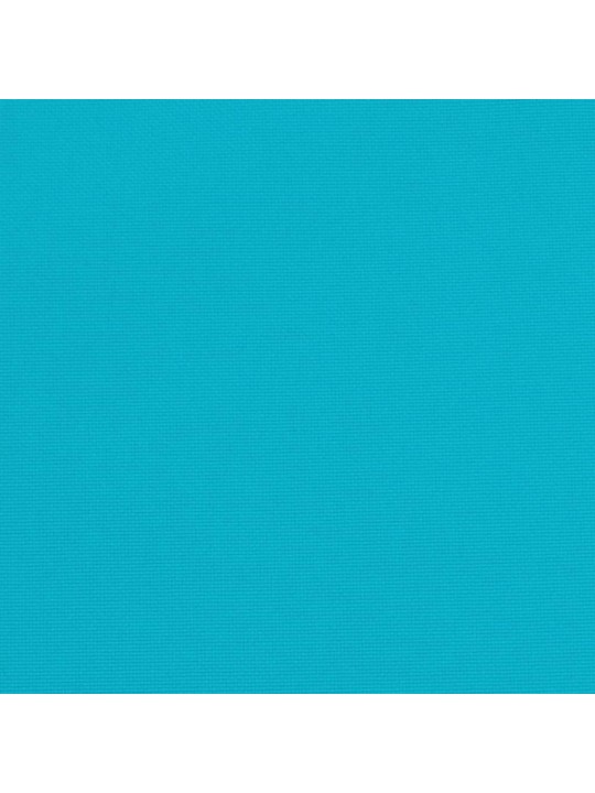 Dārza sola matracis, 180x50x7 cm, oksforda audums, tirkīzzils