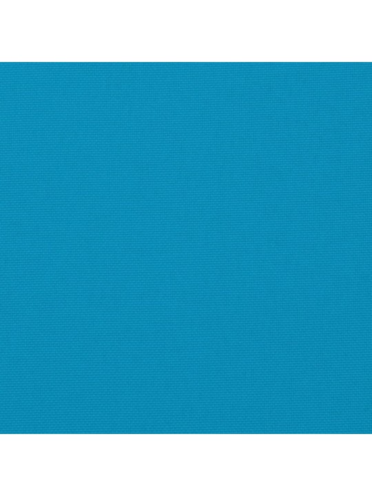 Dārza sola matracis, 200x50x7 cm, audums, gaiši zils