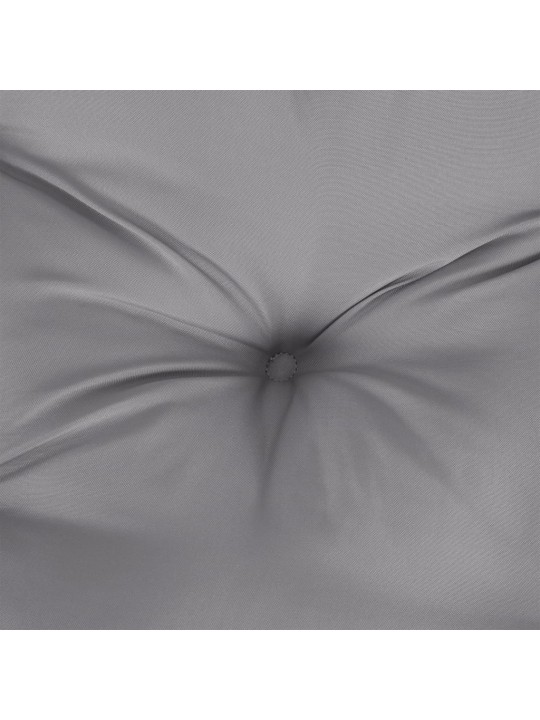 Dārza sola matrači, 2 gab., 120x50x7cm, oksforda audums, pelēki