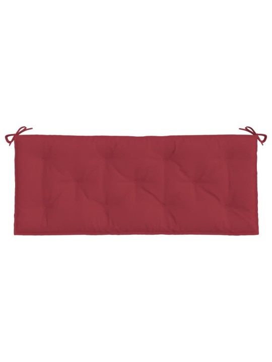 Dārza sola matrači, 2 gb., 120x50x7cm, oksforda audums, sarkani