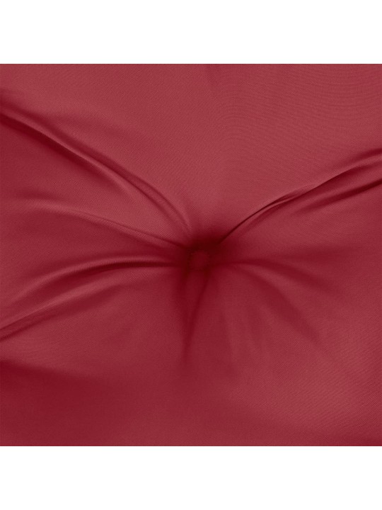 Dārza sola matrači, 2 gb., 120x50x7cm, oksforda audums, sarkani