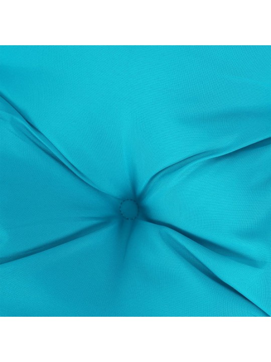 Dārza sola matrači, 2 gab., 120x50x7 cm, audums, tirkīzzili