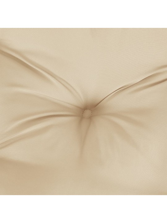 Dārza sola matrači, 2 gab., 150x50x7cm, oksforda audums, bēši