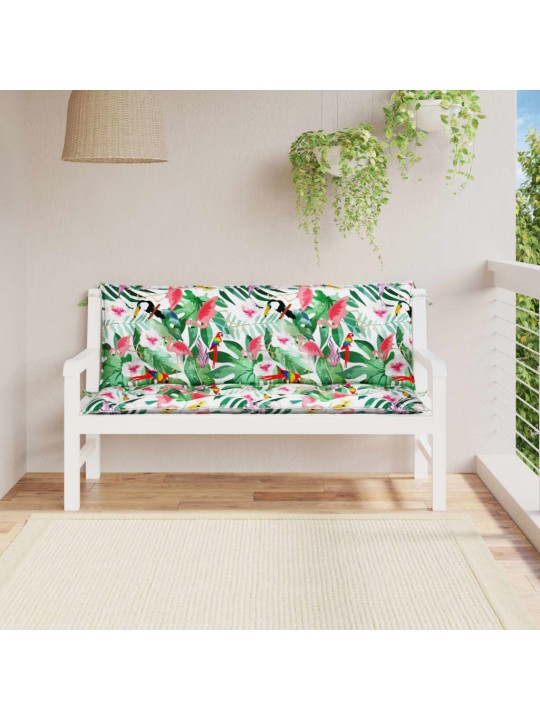 Dārza sola matrači, 2 gab., 150x50x7 cm, audums, daudzkrāsaini