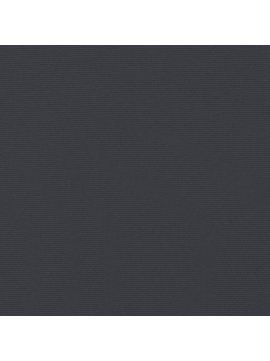 Dārza sola matrači, 2 gab., 180x50x7cm, oksforda audums, melni