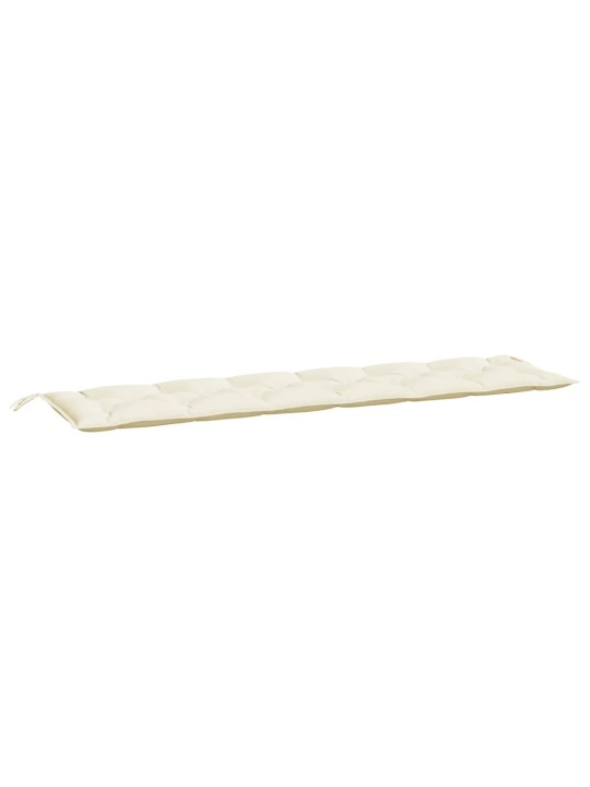 Dārza sola matrači, 2 gab., 200x50x7cm, oksforda audums, bēši