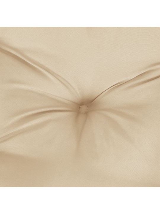 Dārza sola matrači, 2 gab., 200x50x7cm, oksforda audums, bēši