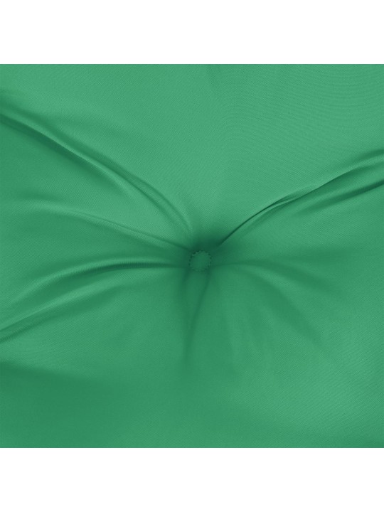 Dārza sola matrači, 2 gab., 200x50x7cm, oksforda audums, zaļi