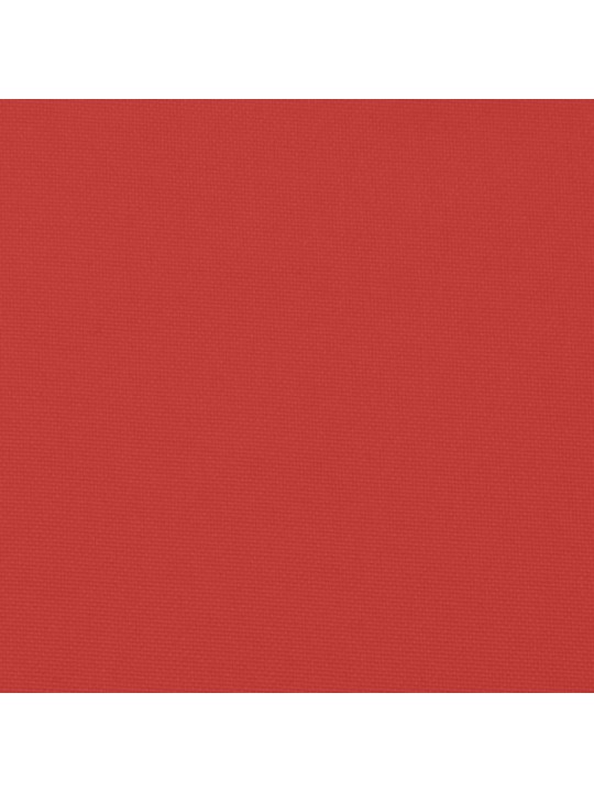 Dārza sola matrači, 2 gb., 200x50x7cm, oksforda audums, sarkani