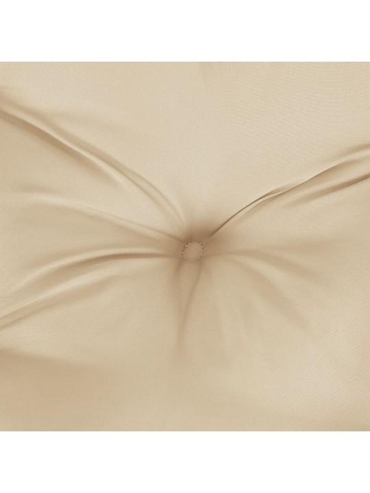 Dārza sola matracis, 110x50x7 cm, audums, bēšs