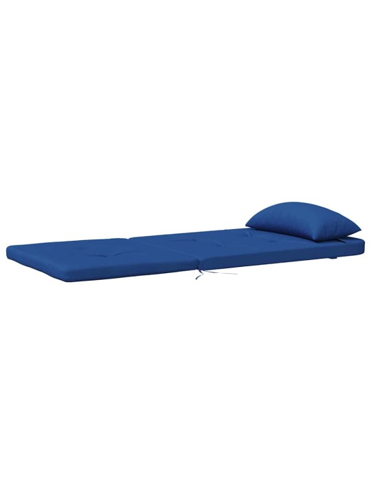 Krēsla spilvens 2 pcs zila 58 x 77 x 4.5 cm oksfordas audums