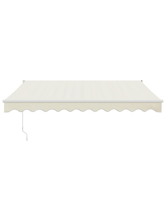 Izvelkama markīze, automātiska, krēmkrāsas, 3,5x2,5 m