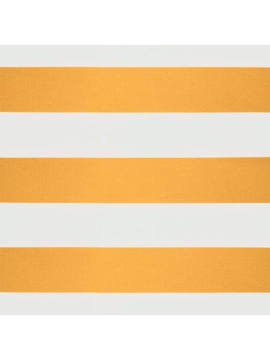 Izvelkama markīze, automātiska, dzeltena, balta, 3x2,5 m