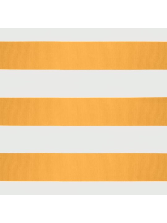 Izvelkama markīze, automātiska, dzeltena, balta, 3,5x2,5 m