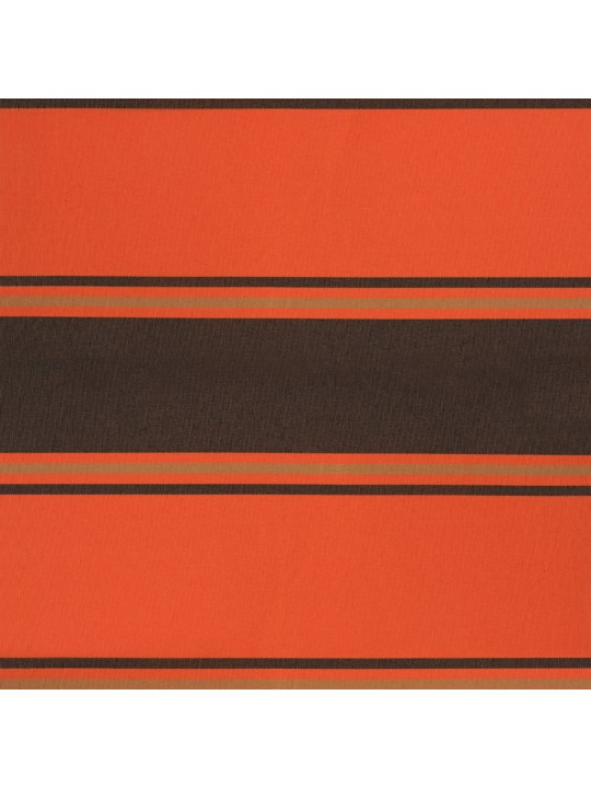 Izvelkama markīze, oranža, brūna, 3,5x2,5 m, audums, alumīnijs