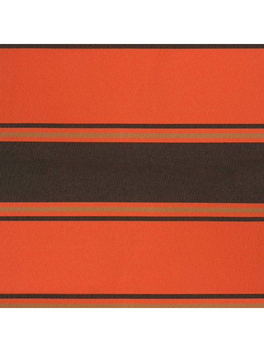 Izvelkama markīze, oranža, brūna, 3x2,5 m, audums, alumīnijs