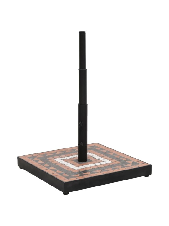 Saulessarga pamatne, kvadrātveida, sarkanbrūna un balta, 12 kg