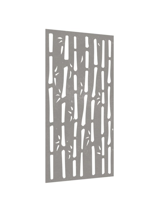 Dārza sienas rotājums, 105x55 cm, tērauds, rūsas efekts