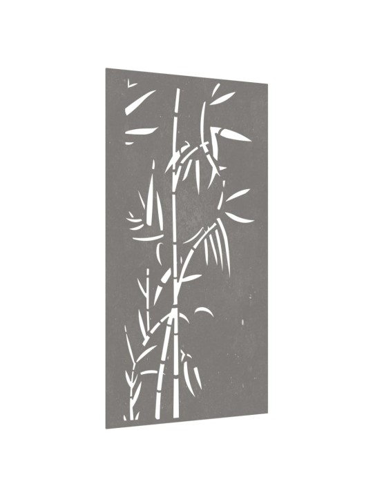 Dārza sienas rotājums, 105x55 cm, tērauds, rūsas efekts