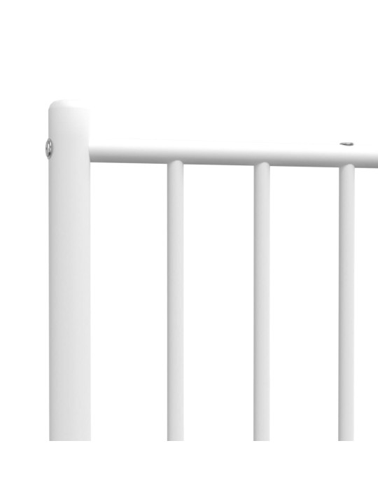 Gultas galvgalis, balts, 100 cm