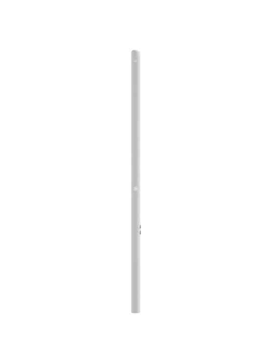 Gultas galvgalis, balts, 107 cm