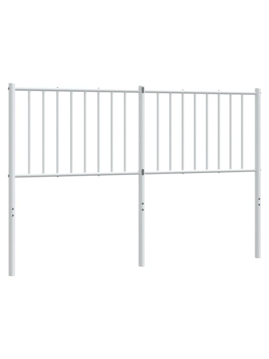 Gultas galvgalis, balts, 140 cm