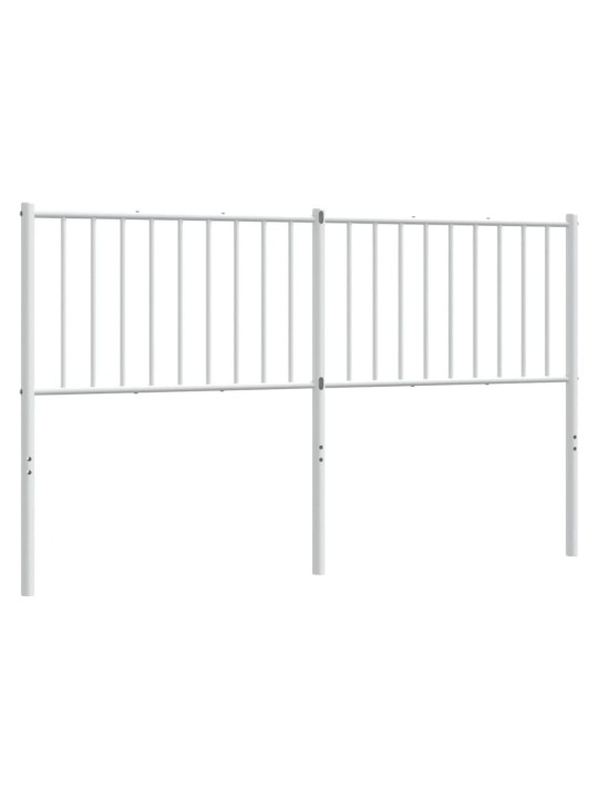 Gultas galvgalis, balts, 150 cm